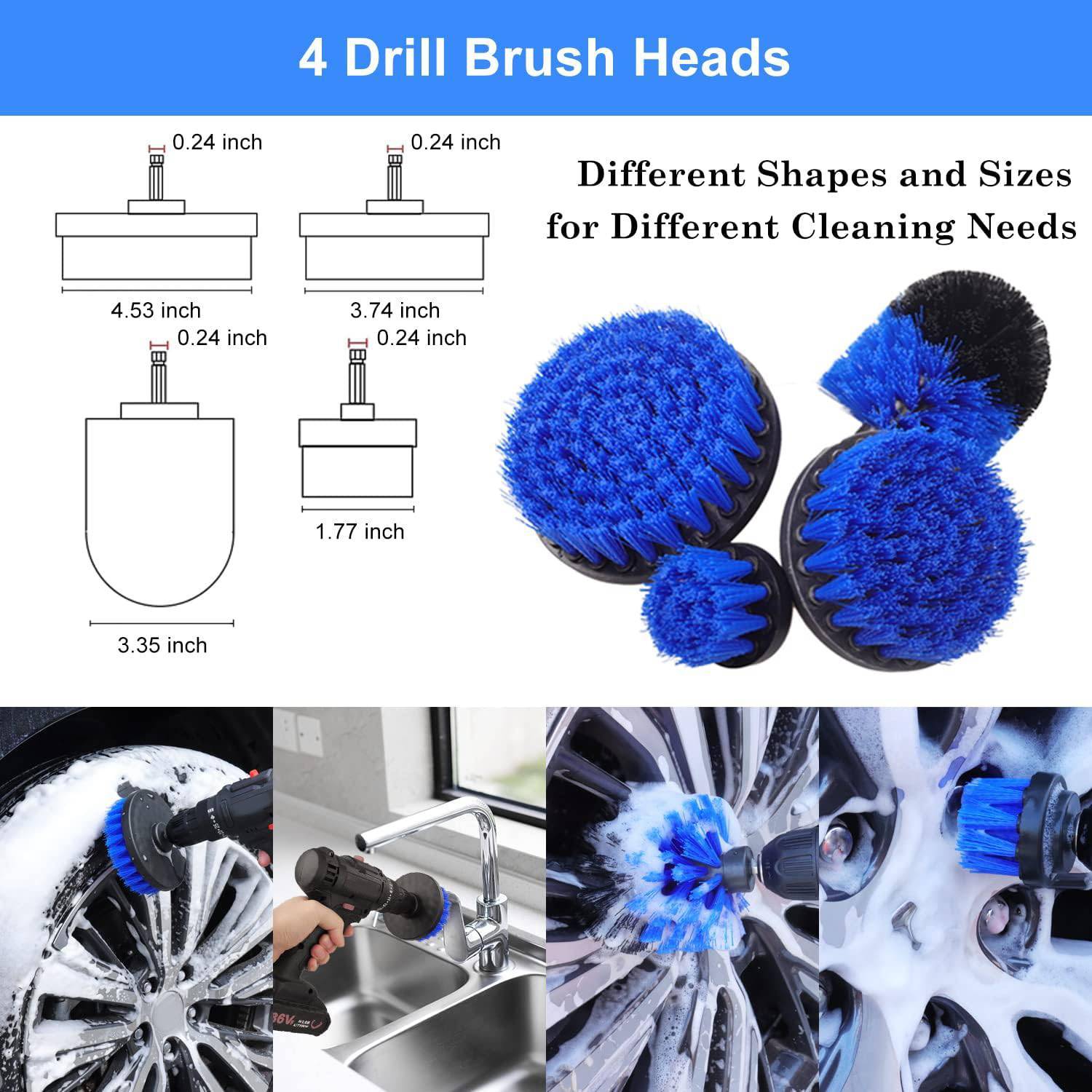Car Detailing Brush KIT