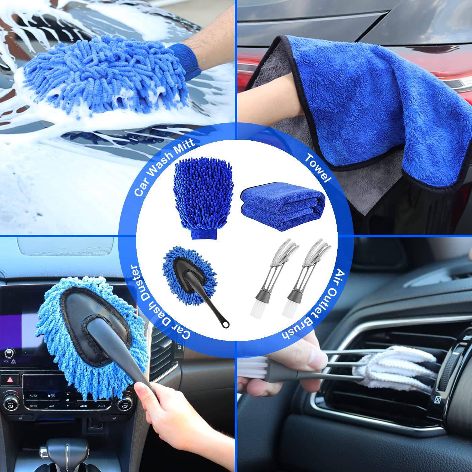 Car Detailing Brush KIT